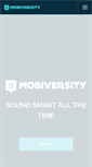 Mobile Screenshot of mobiversity.com